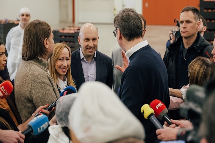 PREDSEDNIK ALEKSANDAR VUČIĆ U POSETI VRŠCU